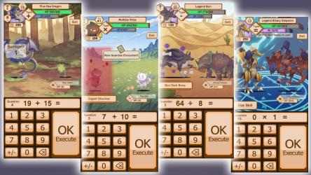 Screenshot 5 Tales of Phi: Math land Great Battle (Monster RPG) android