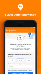 Screenshot 5 Just Eat France - Livraison de Repas android
