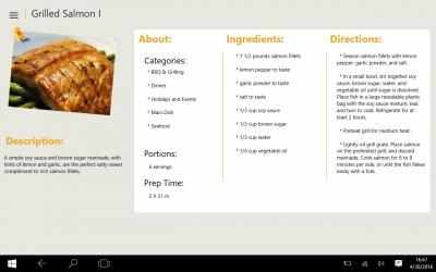 Screenshot 4 My Cookbook Recipes windows