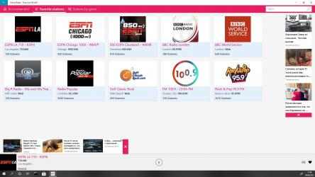 Screenshot 2 Online Radio - Free Live FM AM. Music, Live Sports and Breaking News. windows