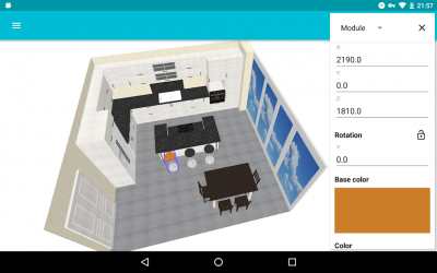 Capture 10 Mi Cocina: Planificador 3D android