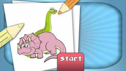 Screenshot 1 Pinta dinosaurios: Juego educativo para niños windows