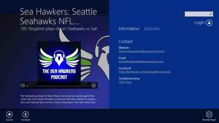 Screenshot 1 Sea Hawkers: Seattle Seahawks NFL Football windows