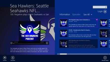 Screenshot 2 Sea Hawkers: Seattle Seahawks NFL Football windows