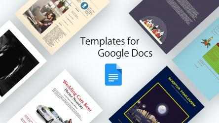 Screenshot 1 Templates for Google Docs - Documents for Google Docs and Microsoft Office Word windows