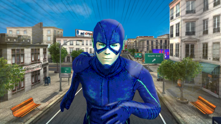 Captura 5 flash superhero vs crime mafia vegas city android