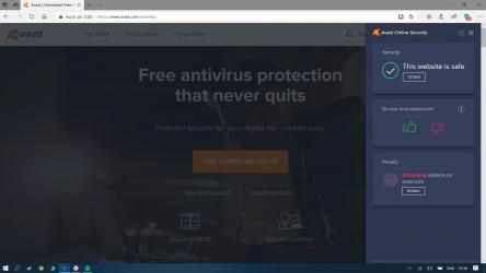 Imágen 1 Avast Online Security windows