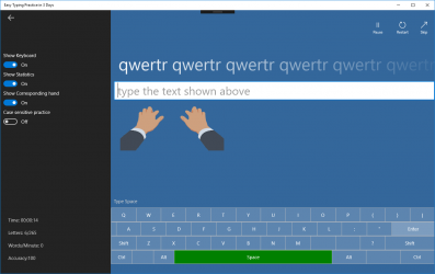 Screenshot 4 Easy Typing Practice in 3 Days windows