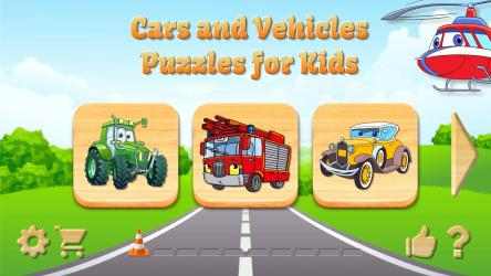 Captura 7 Cars Puzzles for Kids - Jigsaw learning games for toddler boys & girls windows