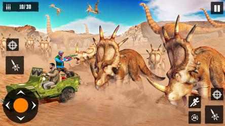 Captura de Pantalla 4 juegos de dinosaurios: juegos de matar dinosaurios android