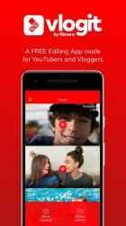 Screenshot 2 Vlogit - A free video editor made for Vloggers android