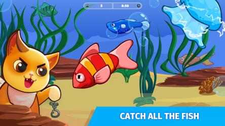 Screenshot 3 Cat Fishing - Fish Catching Game: simulator how your virtual cat pet hunts windows