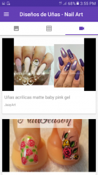 Captura de Pantalla 5 Diseños de Uñas - Nail Art android