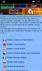 Screenshot 1 METEO Europe windows