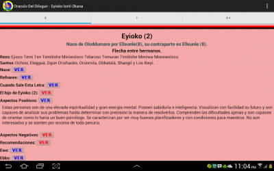 Screenshot 6 Oraculo del Dilogun demo android