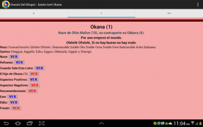Screenshot 7 Oraculo del Dilogun demo android