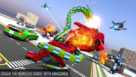 Captura de Pantalla 3 Anaconda Robot Car Transform android