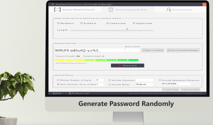 Image 1 Password Genorator - Generate a Password Randomly with Personalized Data windows