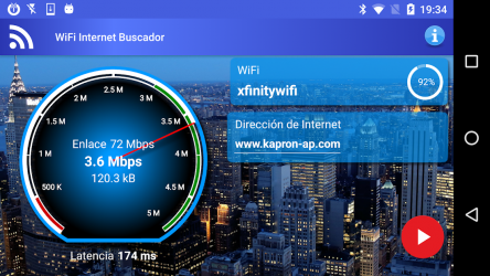 Screenshot 12 WiFi Internet Gratis Buscador android