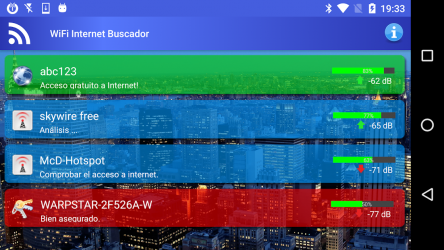 Screenshot 6 WiFi Internet Gratis Buscador android