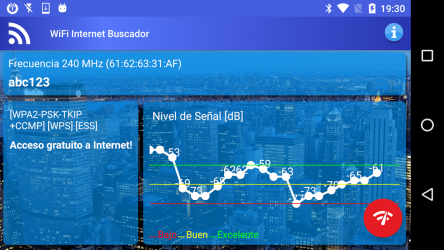 Screenshot 7 WiFi Internet Gratis Buscador android