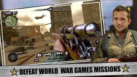 Captura de Pantalla 13 guerra mundial 2 juegos de android