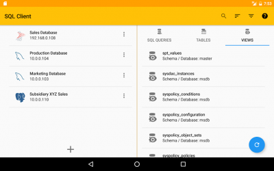 Screenshot 14 SQL Client android