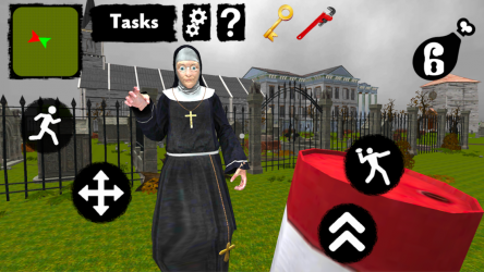 Captura de Pantalla 6 Neighbor Nun. Scary Escape 3D android