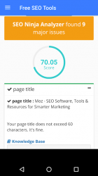Capture 7 Free SEO Tools android