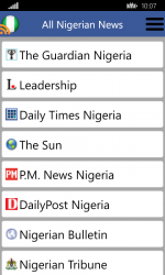 Screenshot 2 Nigerian All Newspapers windows