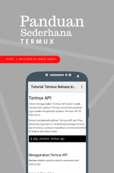 Screenshot 5 Tutorial Termux Bahasa Indonesia android