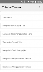 Captura de Pantalla 7 Tutorial Termux Bahasa Indonesia android