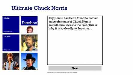 Screenshot 1 Ultimate Chuck Norris windows