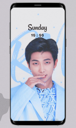 Captura de Pantalla 3 RM Kim Nam-joon Wallpaper HD android