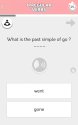 Captura de Pantalla 12 Aprender con ejercicios de gramática en Ingles android