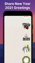 Image 8 New Year Stickers for WhatsApp android