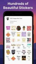 Captura de Pantalla 3 New Year Stickers for WhatsApp android