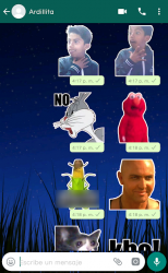 Screenshot 8 Stickers y sonidos (WAStickerApps) - Memetflix android