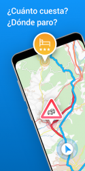 Captura de Pantalla 2 ViaMichelin GPS, Ruta, Mapas android