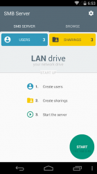Imágen 2 LAN drive - SAMBA Server & Client android