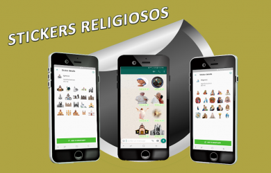Captura de Pantalla 10 Stickers Religiosos WAStickerApps android