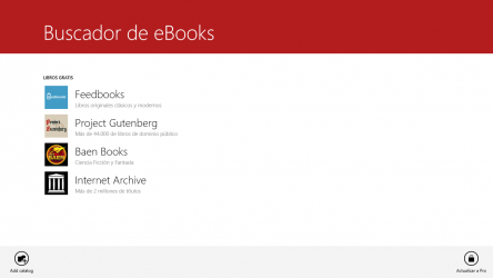 Screenshot 1 eBook Search windows