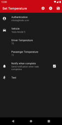 Screenshot 4 Tasker Plugin for Tesla - Automate your Tesla! android