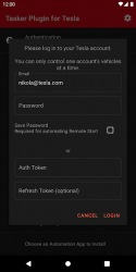 Screenshot 3 Tasker Plugin for Tesla - Automate your Tesla! android