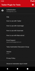 Captura 2 Tasker Plugin for Tesla - Automate your Tesla! android
