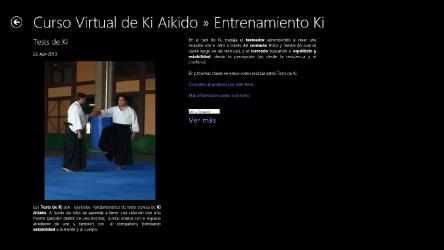 Captura de Pantalla 2 Curso Virtual de Ki Aikido windows