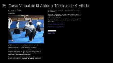 Captura de Pantalla 3 Curso Virtual de Ki Aikido windows