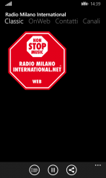 Captura 2 Radio Milano International windows