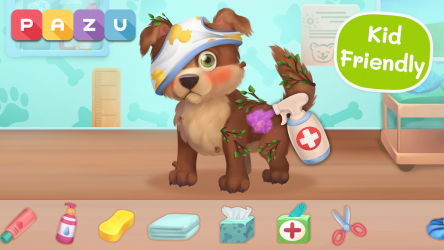Screenshot 4 Doctor de mascotas - Juegos de cuidado para niños android