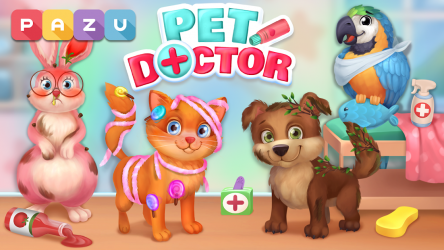 Screenshot 2 Doctor de mascotas - Juegos de cuidado para niños android
